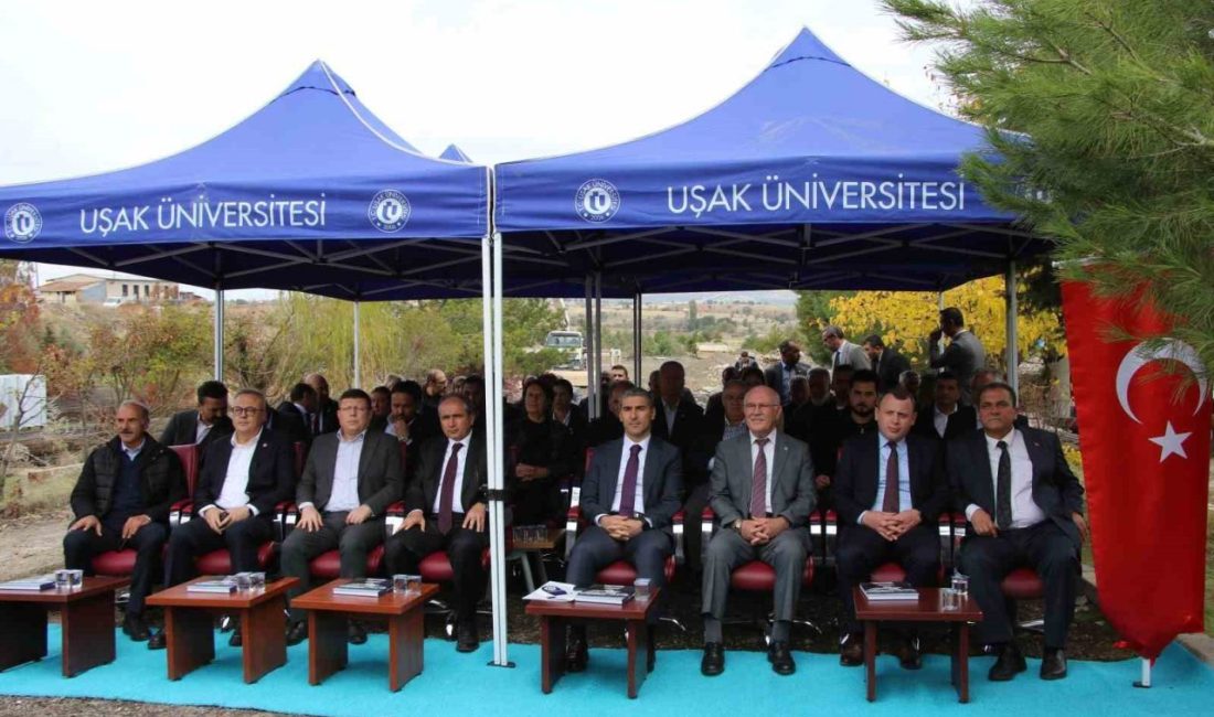 Uşak Üniversitesi Eşme MYO’nun yeni binasının temeli atıldı Uşak Üniversitesi Eşme Meslek Yüksekokulu’nun depreme dayanıksız olduğu gerekçesiyle yıkılan
