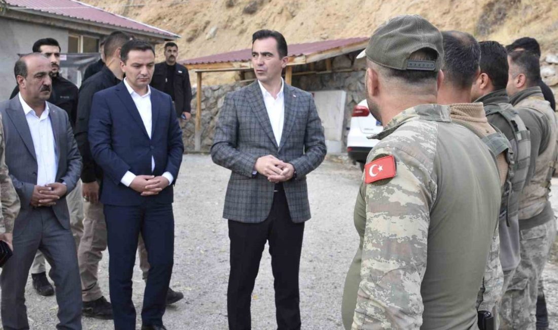 Bitlis Valisi Ahmet Karakaya, il genelindeki köylerde devam eden kamu