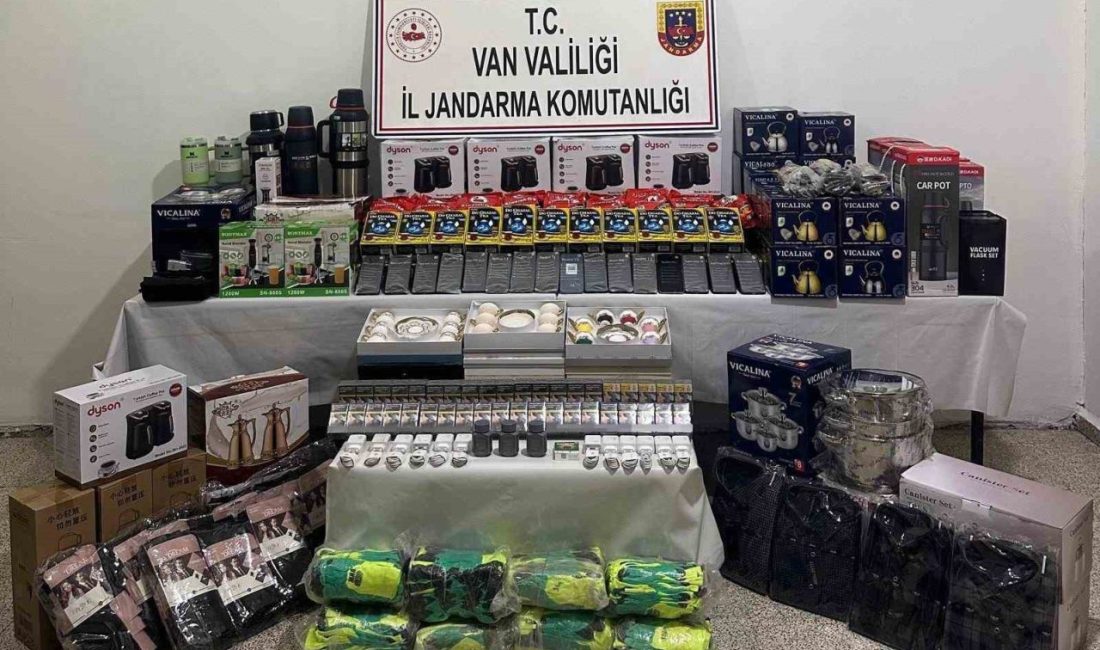 Van’ın Başkale ilçesinde jandarma ekipleri tarafından yapılan çalışmalar sonucu piyasa