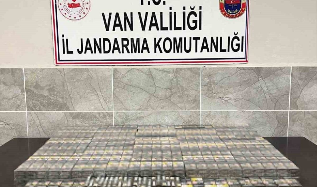 Van’ın Gürpınar ilçesinde gümrük kaçağı 990 paket kaçak sigara ele