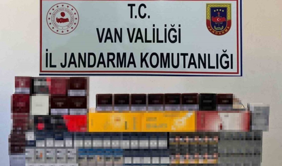 Van’ın Başkale ilçesinde jandarma ekipleri tarafından yapılan çalışmalar sonucu bin