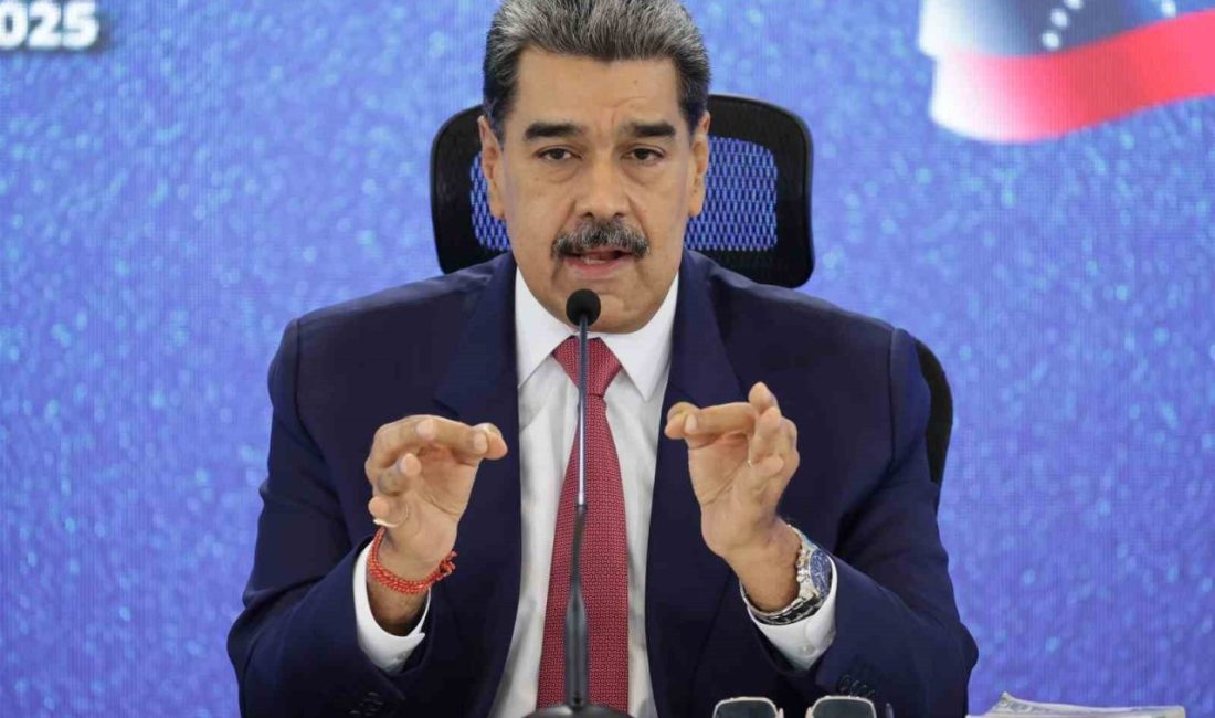 Venezuela Devlet Başkanı Nicolas Maduro, ülkesi ile ABD arasında artan