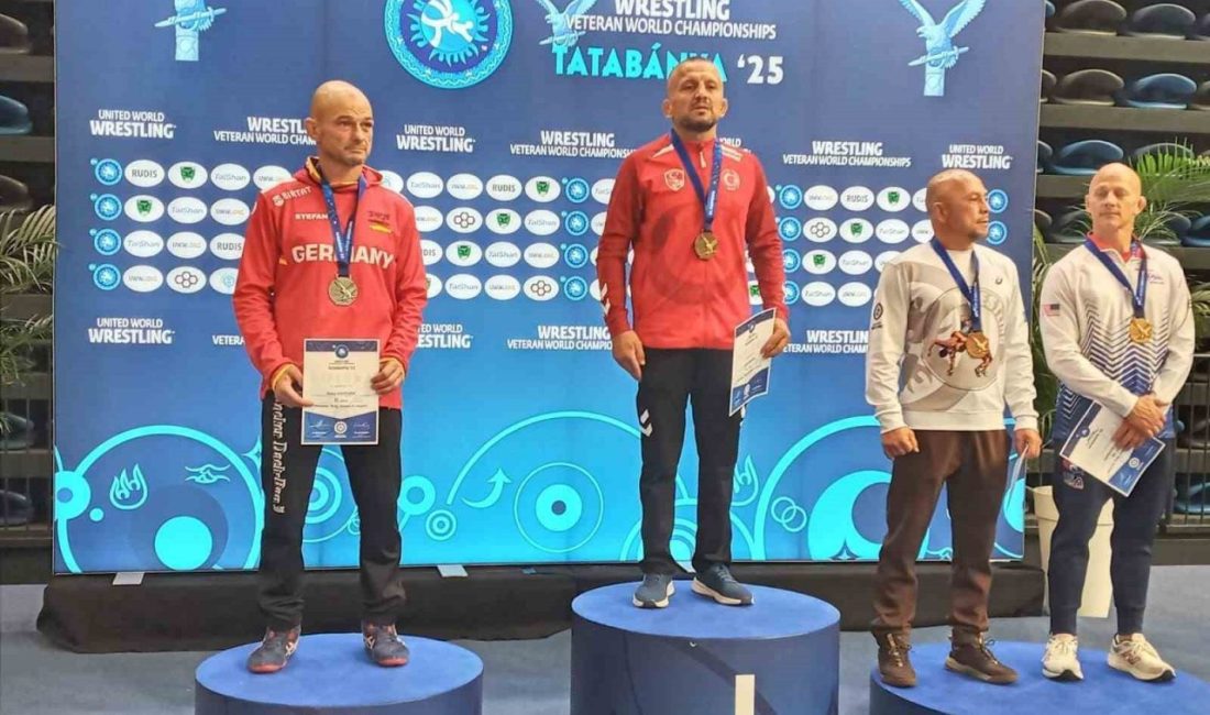 Veteranlar Dünya Şampiyonası’nda serbest stilde Türkiye 1 altın, 1 gümüş