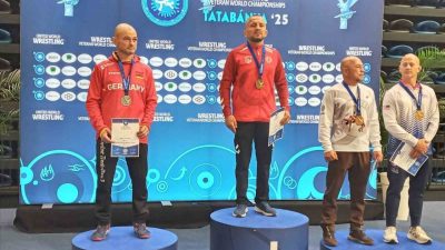 Veteranlar Dünya Şampiyonası’nda serbest stilde Türkiye 1 altın, 1 gümüş