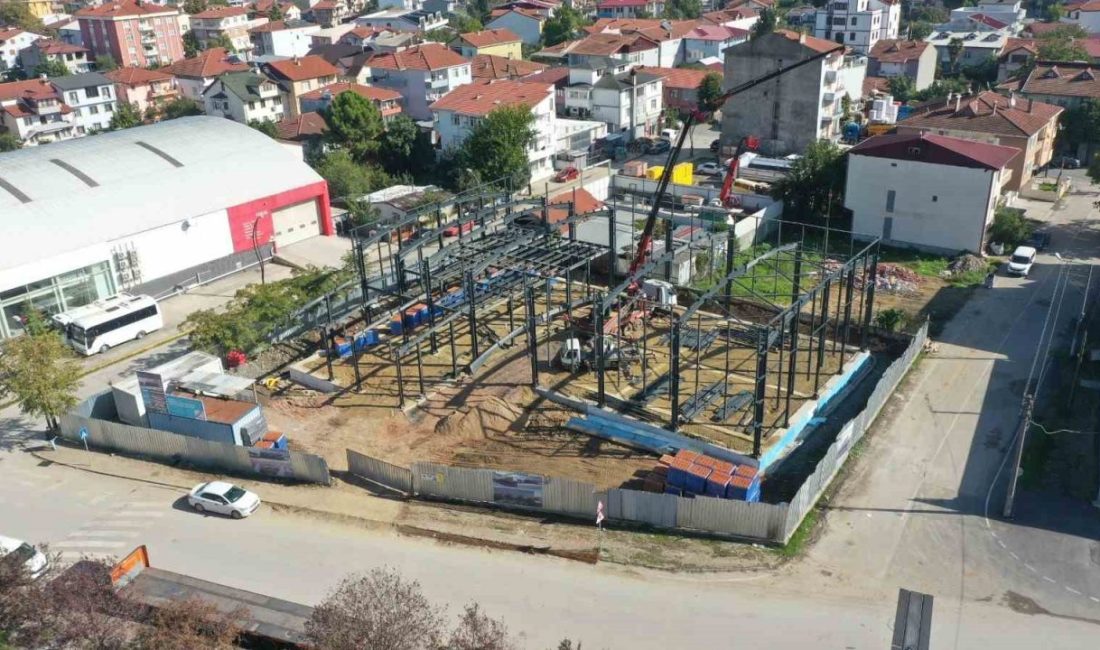 Başiskele Belediyesi tarafından ilçeye modern bir kapalı spor salonu kazandırmak