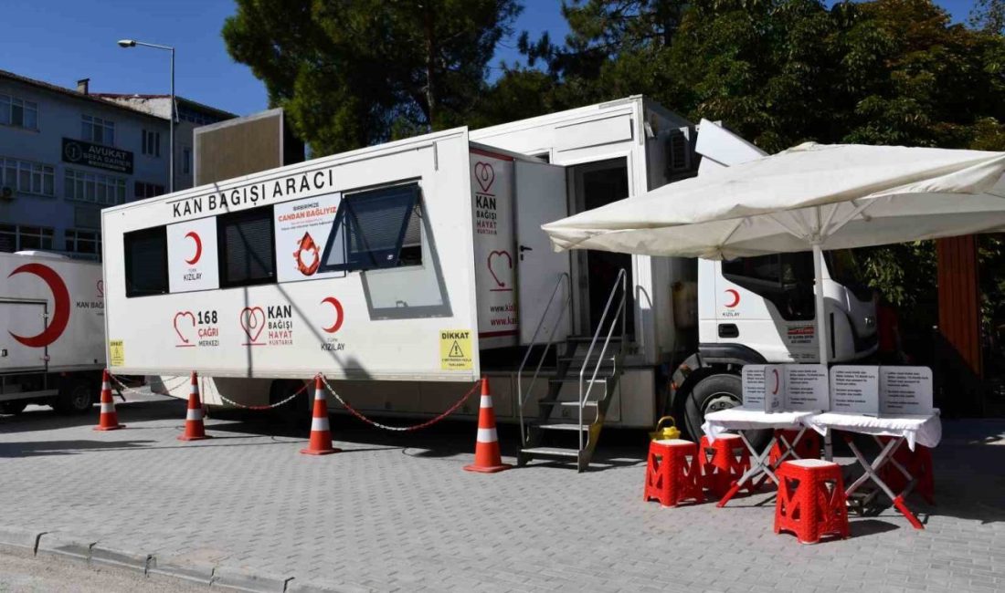 Türk Kızılay, Vezirköprü ilçesinde düzenlediği kan bağışı kampanyasında 92 ünite