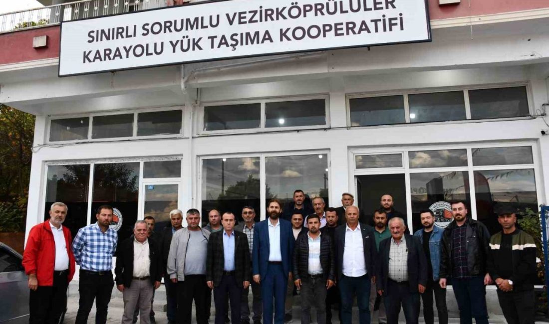 Vezirköprü’de kooperatif genel kurulu Samsun’un Vezirköprü ilçesinde kurulan S.S. Vezirköprülüler Karayolu Yük Taşıma Kooperatifi,