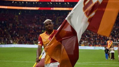 Nijeryalı futbolcu Victor Osimhen, Göztepe maçıyla Galatasaray’da 43. golünü attı