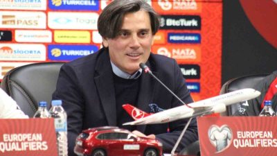 A Milli Futbol Takımı Teknik Direktörü Vincenzo Montella, Gürcistan maçı