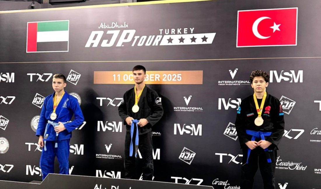 AJP Tour Turkey National Jiu-Jitsu Championship 2025’te mücadele eden 15