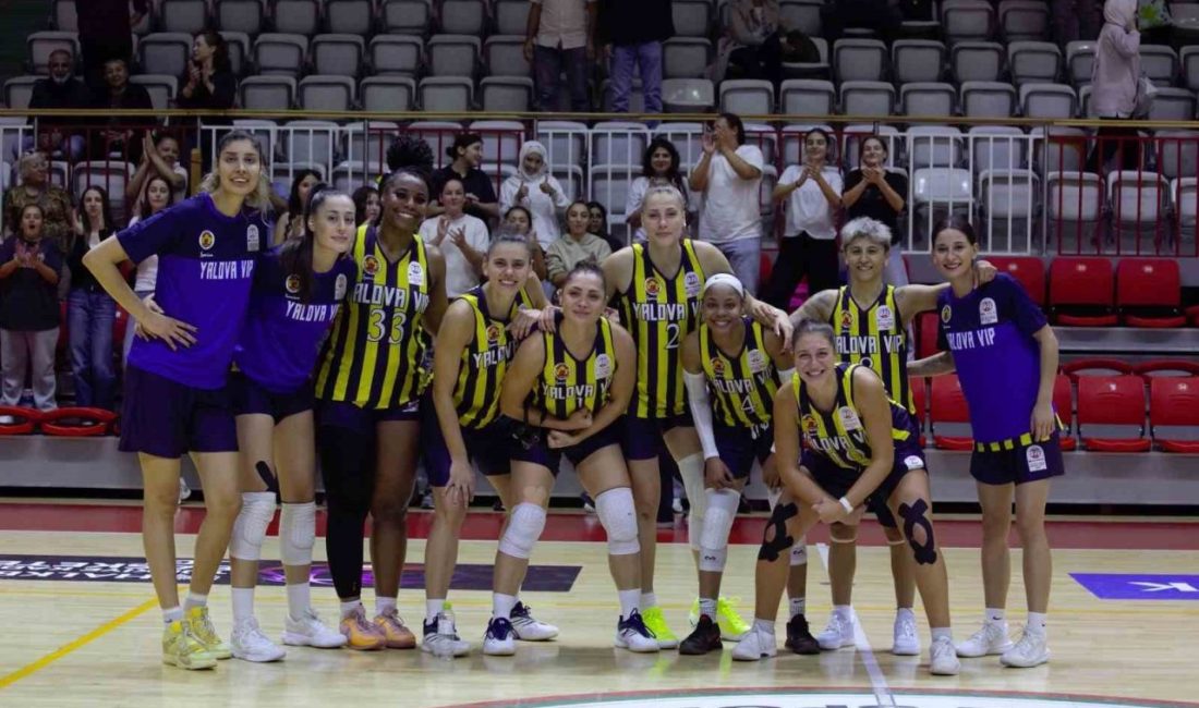 Yalova VİP, Halkbank Türkiye Kadınlar Basketbol Ligi’ndeki ilk iç saha