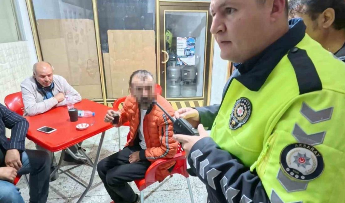 Aksaray’da yasal sınırın 8 katı üzerinde alkol aldıktan sonra direksiyon
