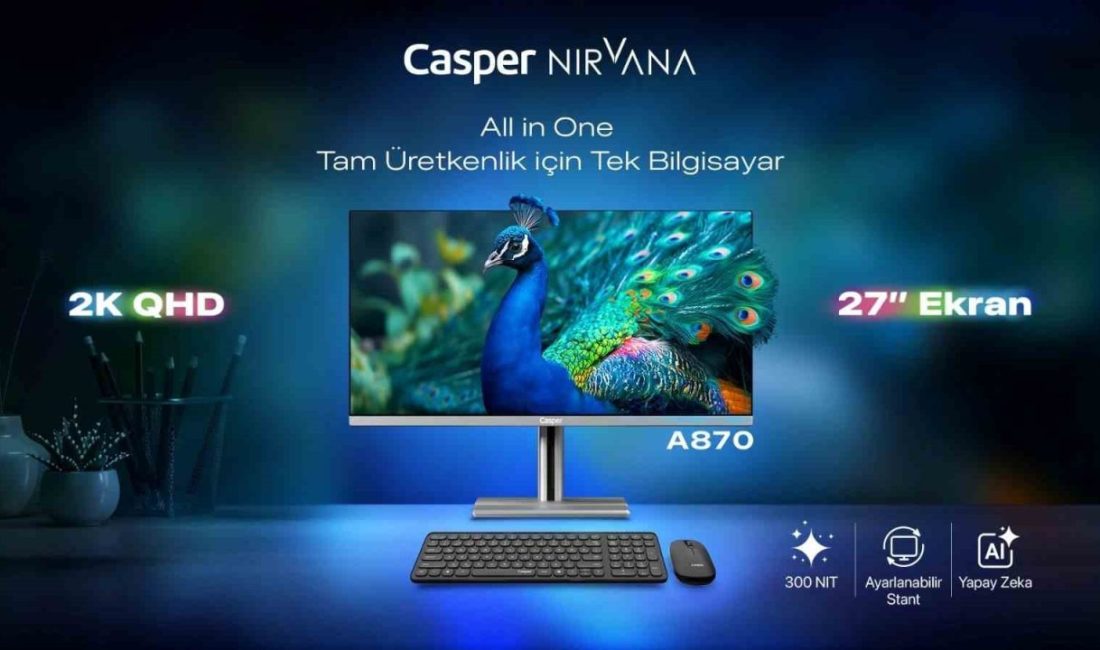Casper, All in One bilgisayar segmentindeki yeni modeliyle kullanıcıların karşısına