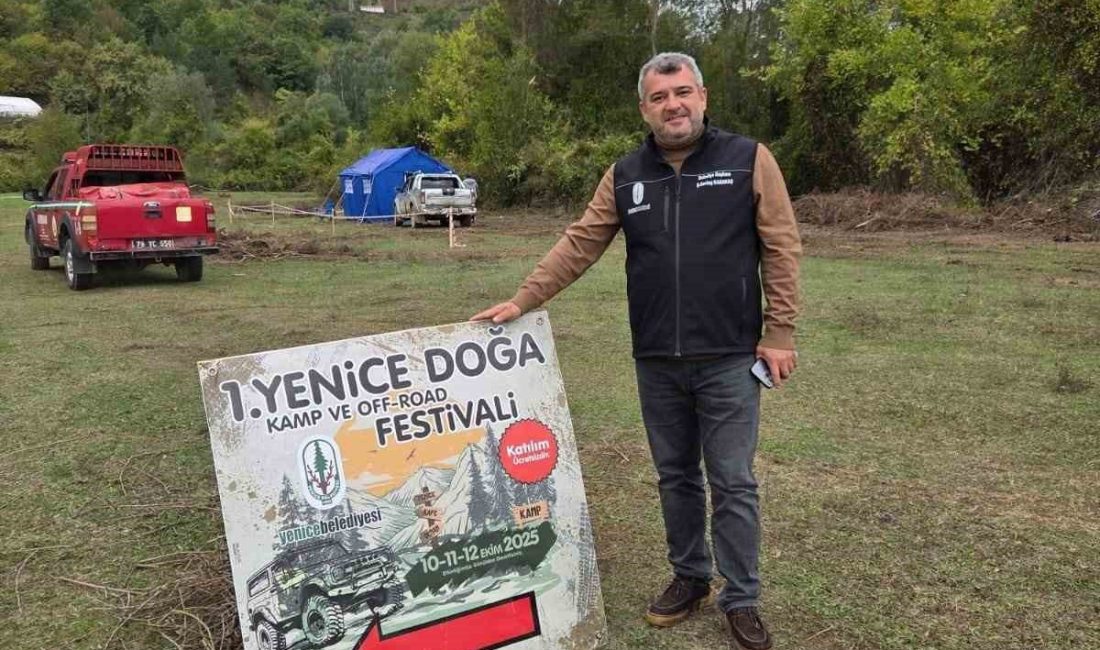 Yenice 1. Doğa Kamp ve Off-Road festivali için hazırlıklar tamamlandı.