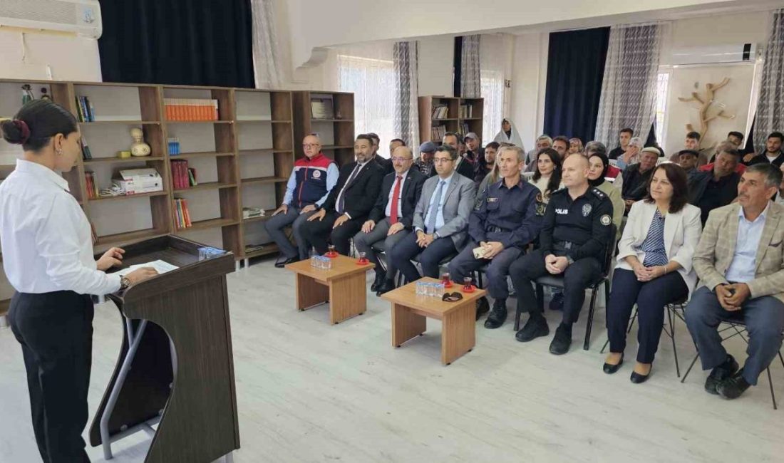 Aydın’ın Yenipazar ilçesinde “bitkisel üretimde kalite ve gıda güvenliği, hayvancılıkta