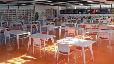 Yeşilyurt Belediyesi Çilesiz Mahallesi’nde 250 kişi kapasiteli bir kütüphane kazandırdı.