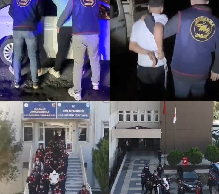 Aydın’da jandarma ekiplerinin silahla tehdit, araç ve ev kurşunlama olaylarını