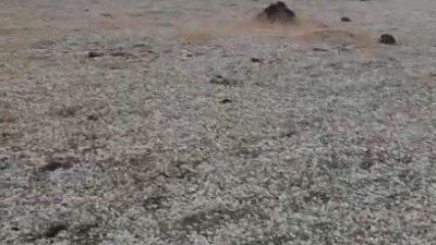 Elazığ’ın Karakoçan ilçesinde hayvan otlatan sürü sahibi, yanına yıldırım düşmesi