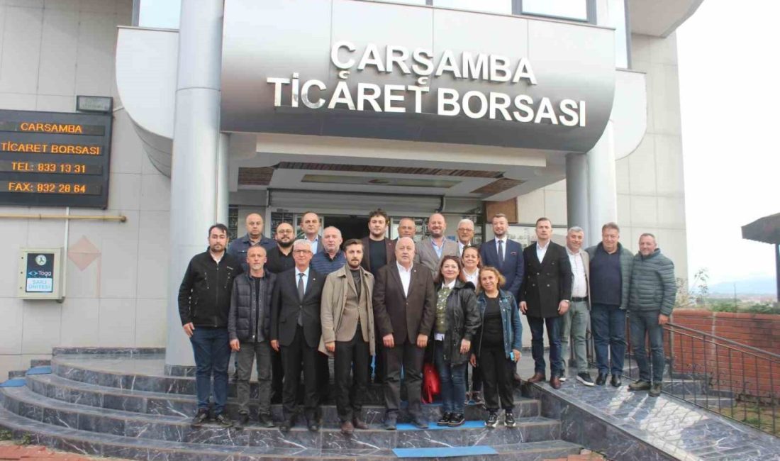 Çarşamba Ticaret Borsası (ÇTB) Yönetim Kurulu Başkanı Kazım Yılmaz, ilçenin
