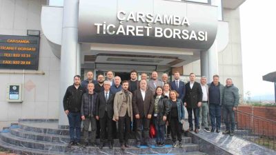 Çarşamba Ticaret Borsası (ÇTB) Yönetim Kurulu Başkanı Kazım Yılmaz, ilçenin
