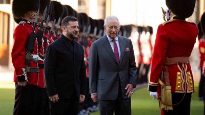 Ukrayna Devlet Başkanı Vladimir Zelenskiy, Gönüllüler Koalisyonu toplantısına katılmak üzere