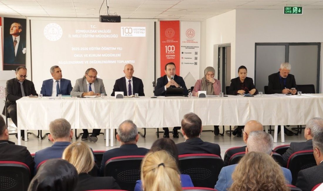 Zonguldak İl Millî Eğitim Müdürü Uygar Keskin başkanlığında “Okul ve